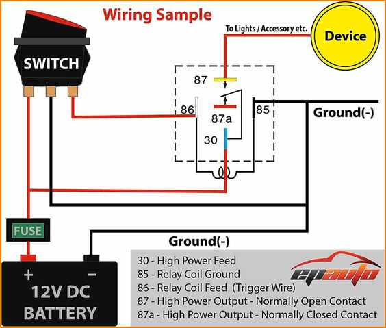 Led Light Bar Wiring Diagram With Relay from www.polarisatvforums.com