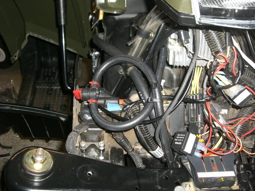 fuel shut-off relocation pics - Polaris ATV Forum 2014 pathfinder fuse box diagram 